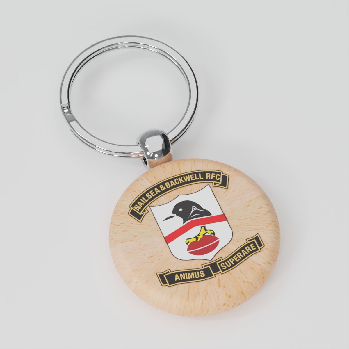 Nailsea & Backwell RFC Wooden Keyring