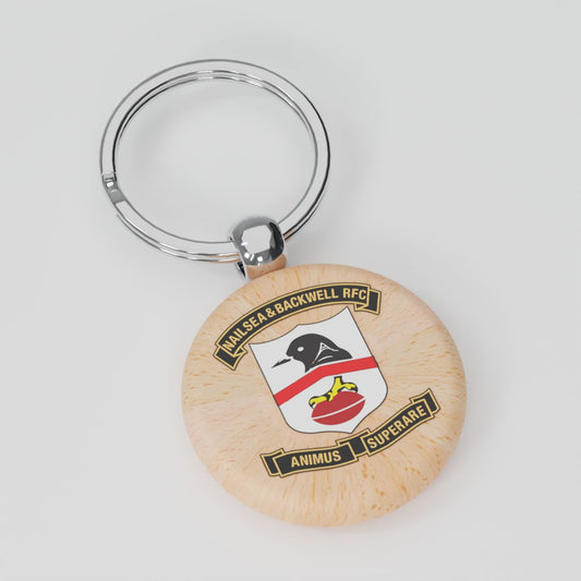 Nailsea & Backwell RFC Wooden Keyring