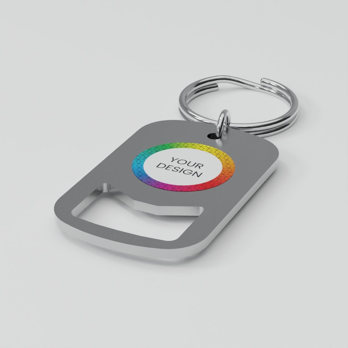 Metal Beer Opener Keyring