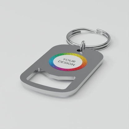 Metal Beer Opener Keyring