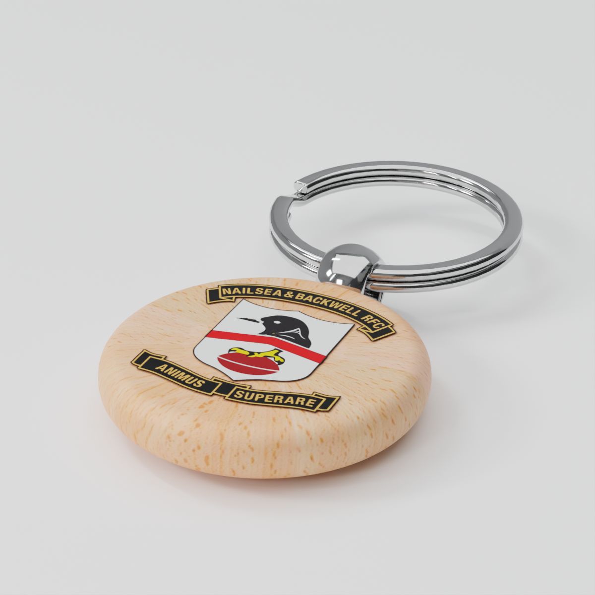 Nailsea & Backwell RFC Wooden Keyring