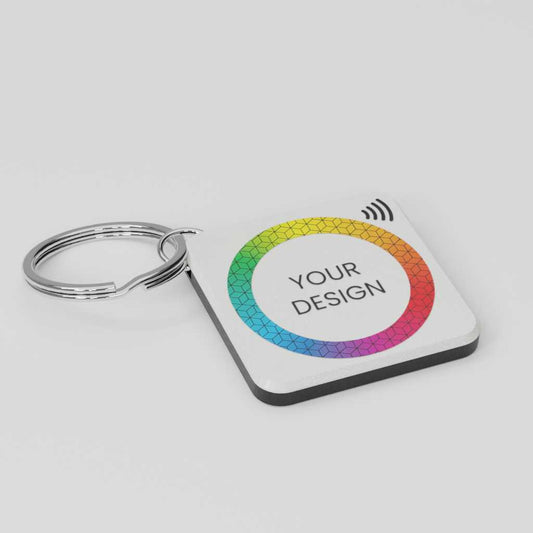 Custom Smart NFC Square Keyring