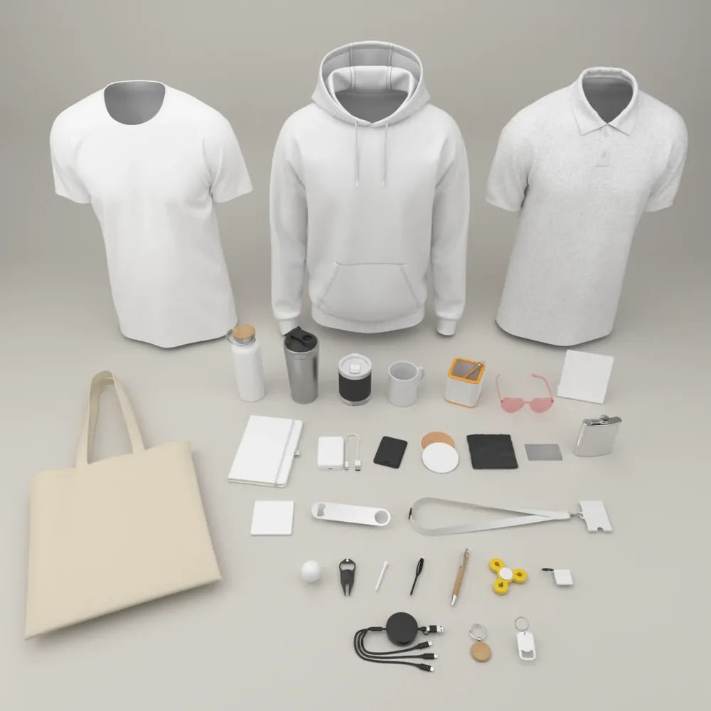 36 plain products with no branding